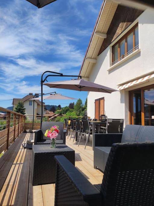Gite Papillon 6 A14 Personnes - Jacuzzi Gerardmer Exterior photo
